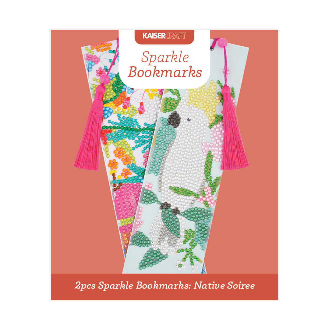 Sparkle 2Pk Bookmark - Native Soiree